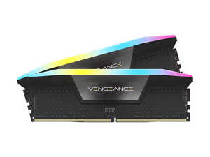 حافظه رم دسکتاپ کورسیر مدل CORSAIR Vengeance RGB 32GB DDR5 6200Mhz Dual